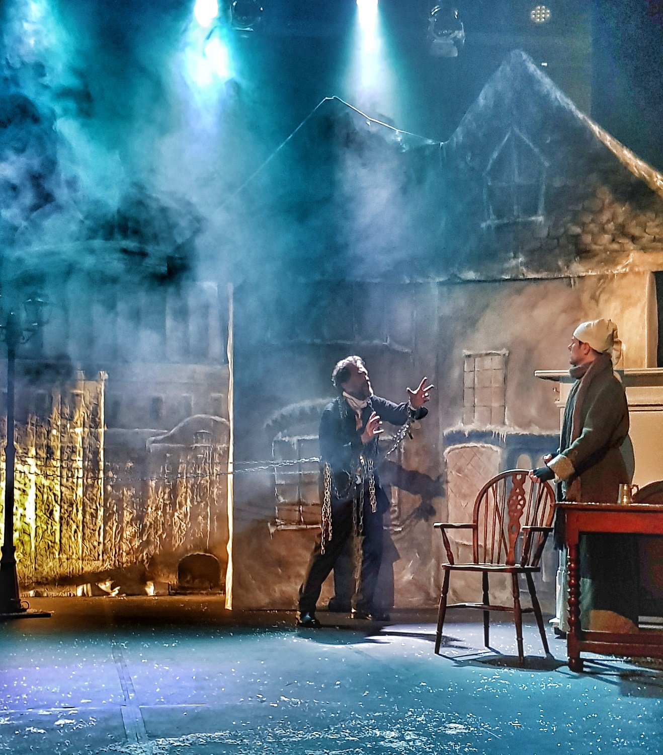 Scene from Chapterhouse Theatre's production of A Christmas Carol